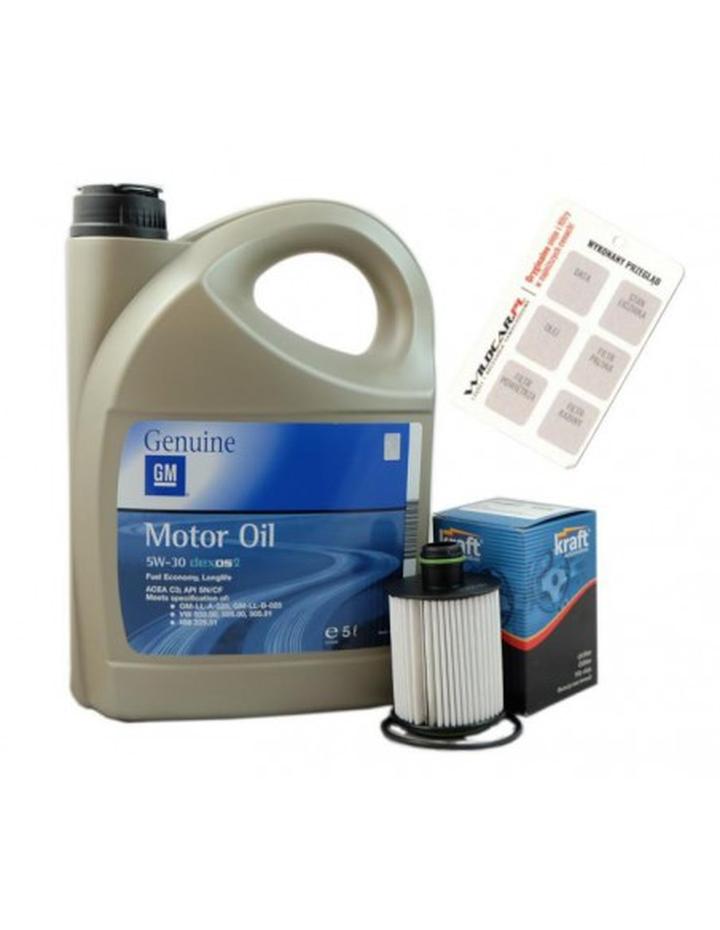 Parametry oleju silnikowego Zafira 1.8