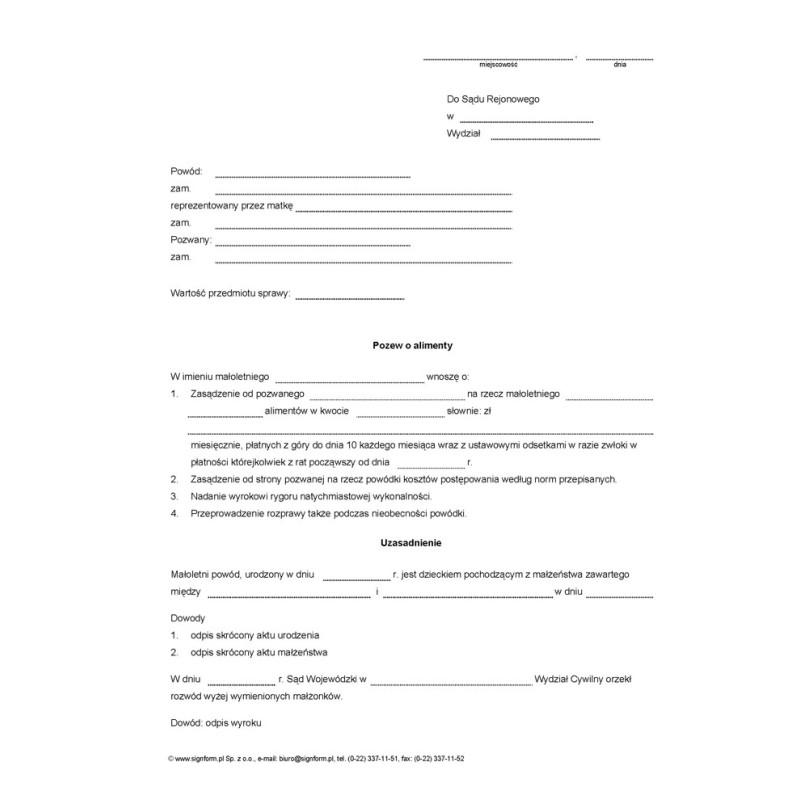 Konsekwencje niepłacenia alimentów