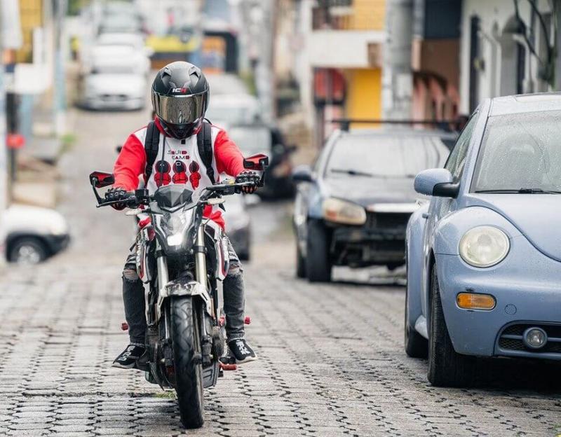 Odpalanie motocykla na popych