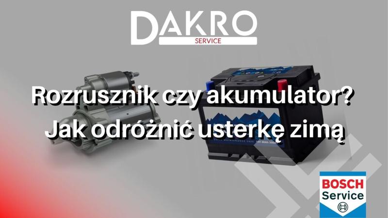 Podłączenie rozrusznika do akumulatora
