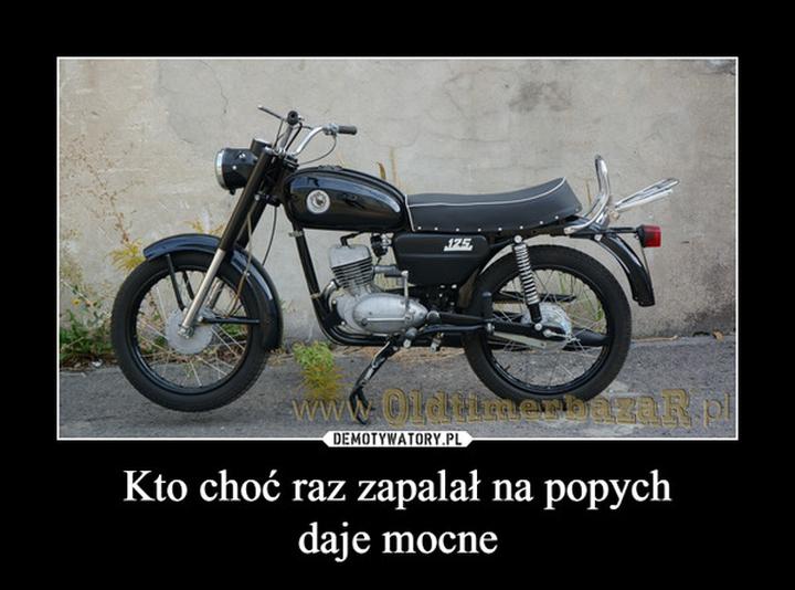 Techniki popychania motocykla