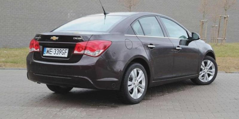 Dane eksploatacyjne Chevrolet Cruze