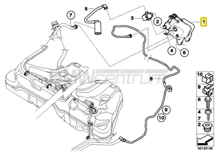 Wymiana filtra paliwa BMW E90