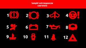 Czerwone kontrolki w samochodzie – co warto o nich wiedzieć?
