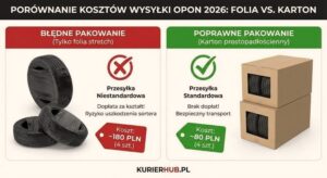 Jak bezproblemowo nadać opony kurierem - praktyczny przewodnik